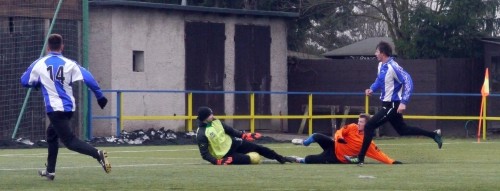 PU FK Jaroměř - TJ Dvůr Králové nad Labem, 18.1.2015, foto: Václav Mlejnek