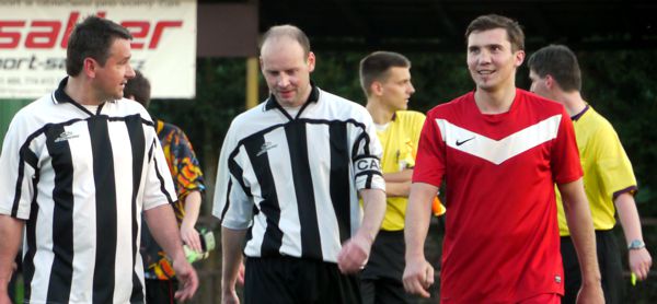 Pohár KFS FK Jaroměř - SK Červený Kostelec 23.4.2014, foto z videa: Václav Mlejnek